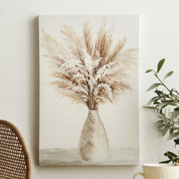 アートパネル パンパスグラス ペールトーン パステル キャンバス ポスター インテリア 絵画 おしゃ...
