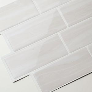 タイル シール サブウェイ 木目 メトロ モザ...の詳細画像3