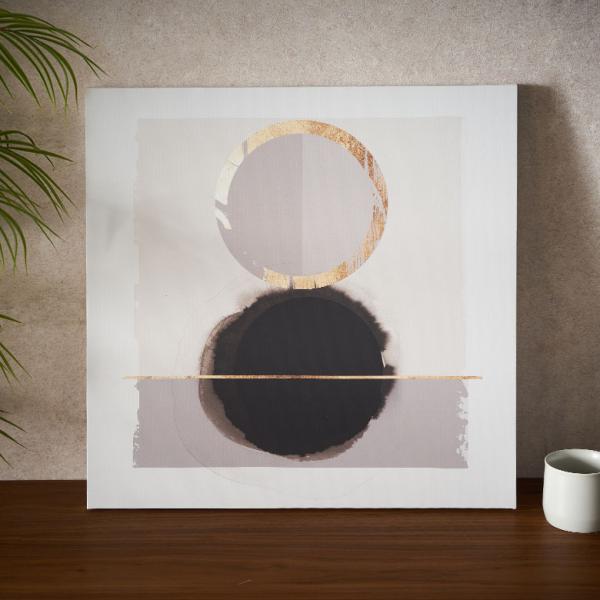 アート パネル モノトーン キャンパス 50cm×50cm 絵画 壁 掛け 飾り ボード ウォール ...