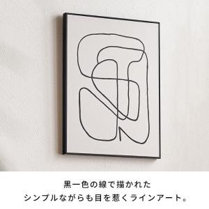 アート フレーム パネル 抽象的 キャンパス ...の詳細画像2