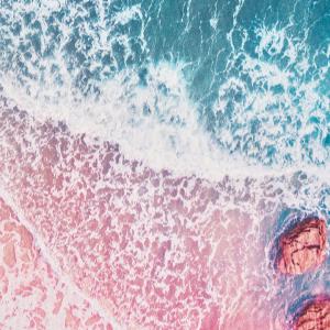 アート フレーム パネル 波 海 キャンパス ...の詳細画像1