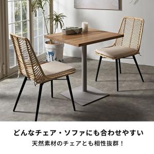 テーブル カフェ 長方形 60×70 店舗 レ...の詳細画像5