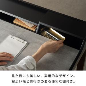 デスク ワーク パソコン 机 幅115cm ス...の詳細画像5