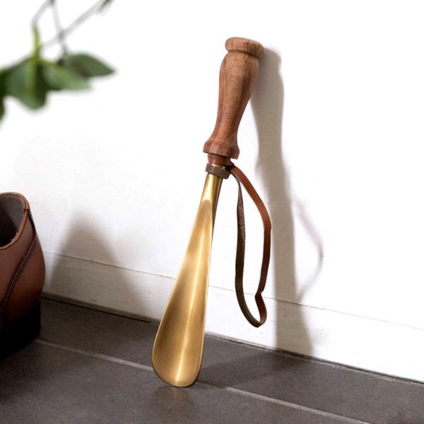 靴べら おしゃれ 靴ベラ ミニ シューホーン ショート コンパクト 高級 上質 インド製 くつべら ...