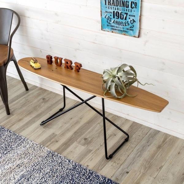 本物のスケートボードから作られた ローテーブル スケボー センターテーブル サイドテーブル アメリカ...