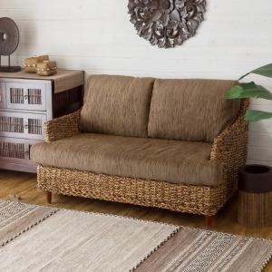 【送料込み】　ウォーターヒヤシンス　ソファ　wyja ウィージャ　２人掛け　バリ ウィージャ ソファ2人掛け ウォーターヒヤシンスシリーズ Wyja