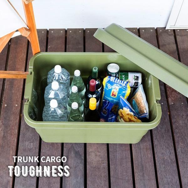 トランクカーゴ 50L ボックス ケース 収納 アウトドア 多目的 工具入れ 持ち運び キャ ンプ ...