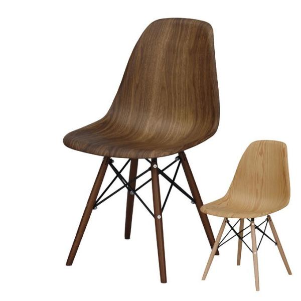 チェア ダイニングチェア 天然木製 ウォールナット オーク おしゃれ カフェチェアー 背もたれ付き ...