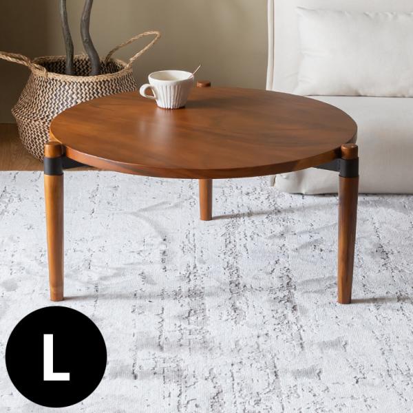 サイド テーブル 机 木製 スチール ラウンド ネスト 丸 円卓 天然木 ソファ ナイト 家具 カフ...