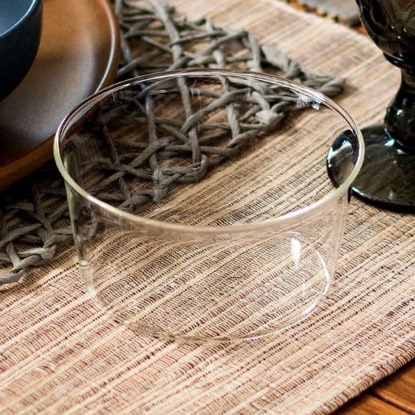 ガラスボウル 耐熱ガラス 径12cm 450ml 電子レンジ ガラス食器 皿 食器 ガラスカップ デ...