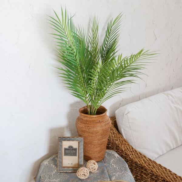 パームリーフ フェイクグリーン 南国 西海岸 造花 観葉植物 フラワーアレンジメント インテリアグリ...