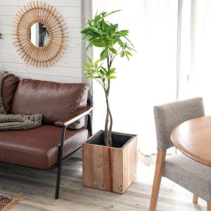 フェイクグリーン パームツリー パキラ 寄せ植...の詳細画像2