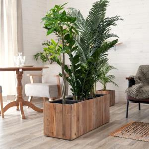 フェイクグリーン パームツリー パキラ 寄せ植...の詳細画像3