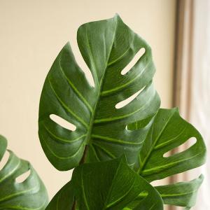 フェイク グリーン モンステラ 観葉植物 結婚...の詳細画像2