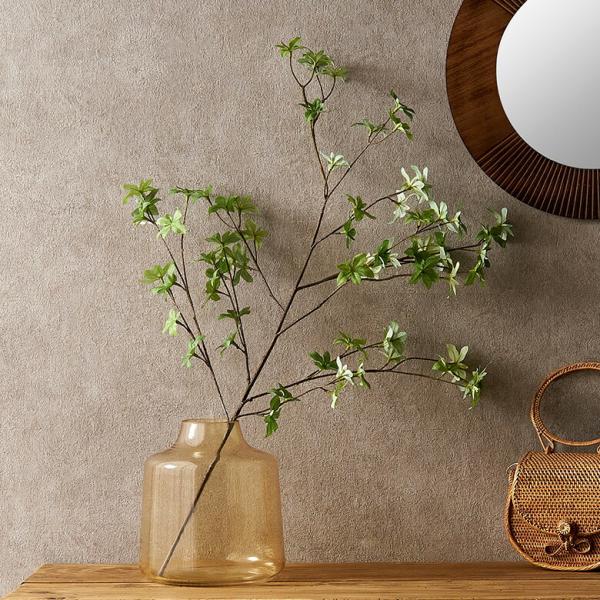 ドウダン ツツジ フェイク グリーン 葉 造花 枝 植物 高さ 約 100cm インテリア アート ...