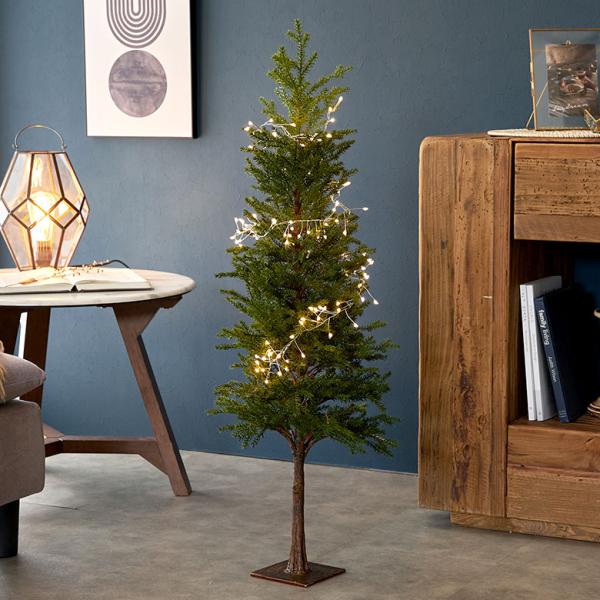 クリスマス ツリー フェイク グリーン 高さ 96cm 卓上 コンパクト 足元 省スペース スタンド...