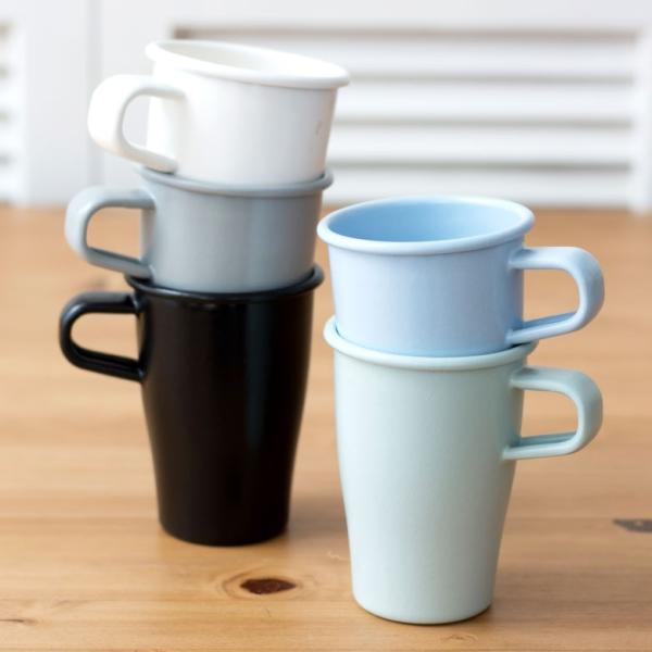 マグカップ ホーロー 320ml カップ タンブラー マグ 食器 プラットチャンプ ナチュラル 持ち...