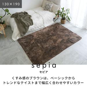 ラグ マット 洗える カーペット マイクロファ...の詳細画像5