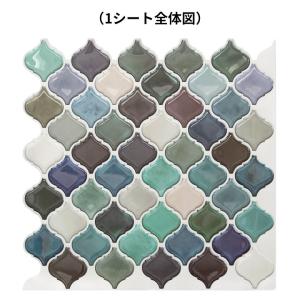 モザイクタイルシール モロッカンS ランダムカ...の詳細画像1