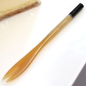 キャトルホーンで出来たデザートフォーク アジア工房 vn50366