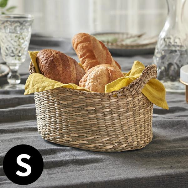 バスケット かご 収納 持ち手付き 取っ手付き 小物入れ 収納BOX キッチン小物 ナチュラル シー...