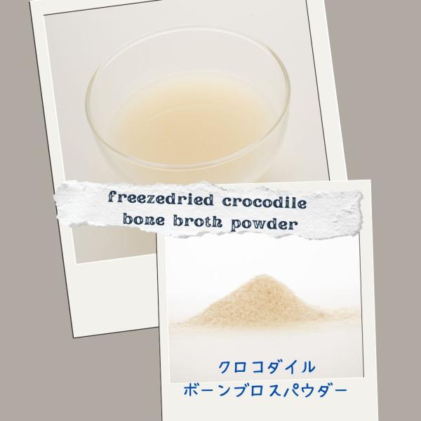 フリーズドライクロコダイル　ボーンブロスパウダー 30g