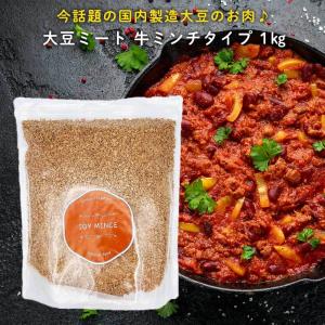 Grace of Nature 大豆ミート 大豆のお肉 牛ミンチタイプ 国内製造 1kg