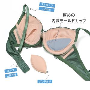 AAA・AAカップ 小さいサイズ 小胸 ワイヤ...の詳細画像1