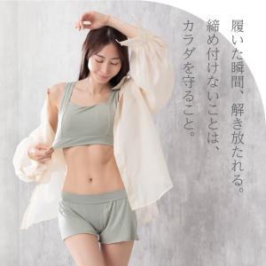 シルク混 ゴム無し ボクサーショーツ ボクサー...の詳細画像2