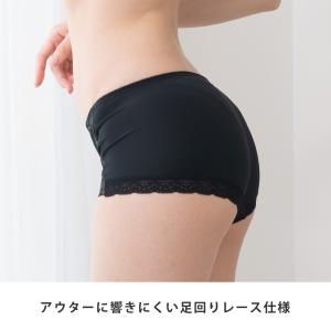 ショーツ ボックスショーツ 一分丈 ここちよい...の詳細画像2