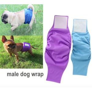 犬おむつ　男の子用　おむつカバー　洗える　ペット犬の下着　雄犬のパンツ　再利用可能　ブリーフ