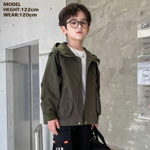 マウンテンパーカー キッズ 長袖 男の子 女の...の詳細画像2
