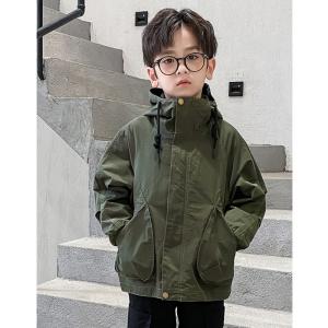 マウンテンパーカー キッズ 長袖 男の子 女の...の詳細画像5