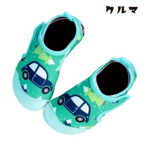 キッズ マリンシューズ マジックテープ 水陸両...の詳細画像4