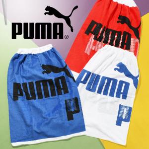 プーマ ラップタオル PUMA ラップタオルL BCMM Lサイズ 80ｘ120cm キッズ ジュニア 子供 男の子 女の子 巻きタオル 2024春夏新色 054437｜elephant