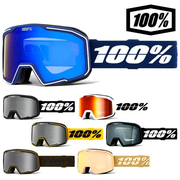 スノーゴーグル 100% ワンハンドレッドパーセント VALNOR ヴァルナー レンズ スノボ スノ...