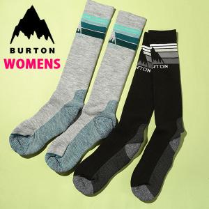 ロングソックス バートン BURTON Womens EMBLEM MIDWEIGHT SOCK レディース ハイソックス 靴下 スノボ スノーボード スキー 2023-2024冬新作｜elephant
