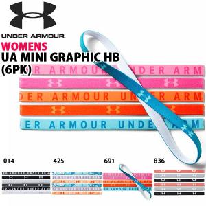 得割30 6本セット ヘアバンド アンダーアーマー UNDER ARMOUR レディース スポーツ バンド ヘッドバンド ヘアゴム 1286897 2020春夏新作