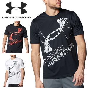 得割32 ゆうパケット発送！ 送料無料 半袖 Tシャツ メンズ アンダーアーマー UNDER ARMOUR ビッグロゴ シャツ 大きいサイズ 1378362｜elephant