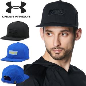 キャップ メンズ アンダーアーマー UNDER ARMOUR 帽子 野球帽 野球 平つば ゴルフ テニス トレーニング ジム 1384749 2024春夏新作 得割13｜elephant