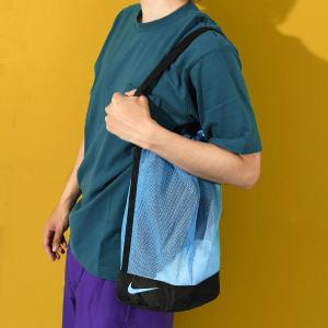 ナイキ スイミングバッグ NIKE メッシュショルダープールバッグ 20L 水泳 ショルダーバッグ プール スイミング ブルー 1994038 2025夏新作｜elephant