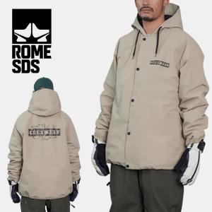 ラスト1着 Mサイズ スノーボードウェア ROME SDS ローム DRIFTER JACKET ドリフタージャケット メンズ ジャケット ベージュ スノーウェア  2023-2024冬新作｜elephant