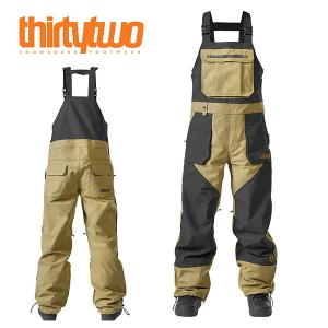 スノーボードウェア ThirtyTwo 32 サーティーツー BASEMENT BIB PANTS ...