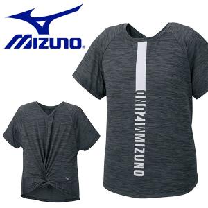 30%off 2WAY Tシャツ ミズノ MIZUNO レディース 半袖 シャツ ランニング マラソ...