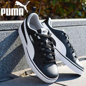 スニーカー プーマ PUMA レディース ブレークポイント シューズ 靴 ローカット 白 黒 ブラック 373633