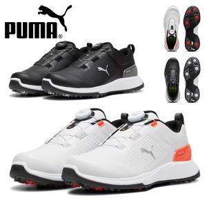 プーマ ゴルフシューズ メンズ PUMA グリップフュージョン フレックス ディスク GOLF ゴルフ スパイクレス シューズ BOA ボア ダイヤル式 2024春夏新作 379211｜elephant