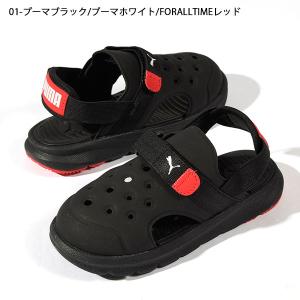 プーマ 水陸両用 ベビー サンダル つま先保護...の詳細画像1