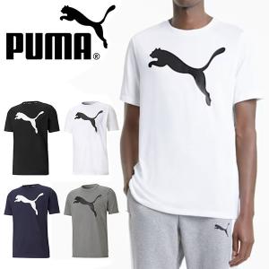 ゆうパケット対応可能！プーマ 半袖 Tシャツ PUMA メンズ ACTIVE ビッグロゴ Tシャツ スポーツウェア トレーニング ウエア 588860