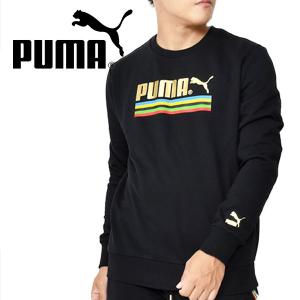 30%OFF クルーネックスウェット トレーナー プーマ PUMA メンズ TFS WORLDHOOD クルースウェット 裏毛 ロゴ 599285