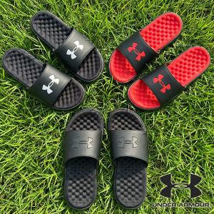 期間限定22%off 2026春夏新作 クッション性抜群 アンダーアーマー サンダル メンズ UNDER ARMOUR UA イグナイト プロ8 フィックス シャワー スライド 6010383